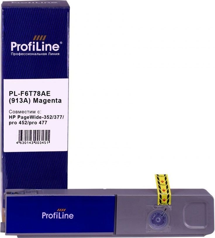 

Картридж ProfiLine PL-F6T78AE 913A (аналог HP F6T78AE(913A)_M)
