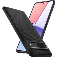 Чехол для телефона Spigen Liquid Air для Pixel 7 ACS04696 (черный)