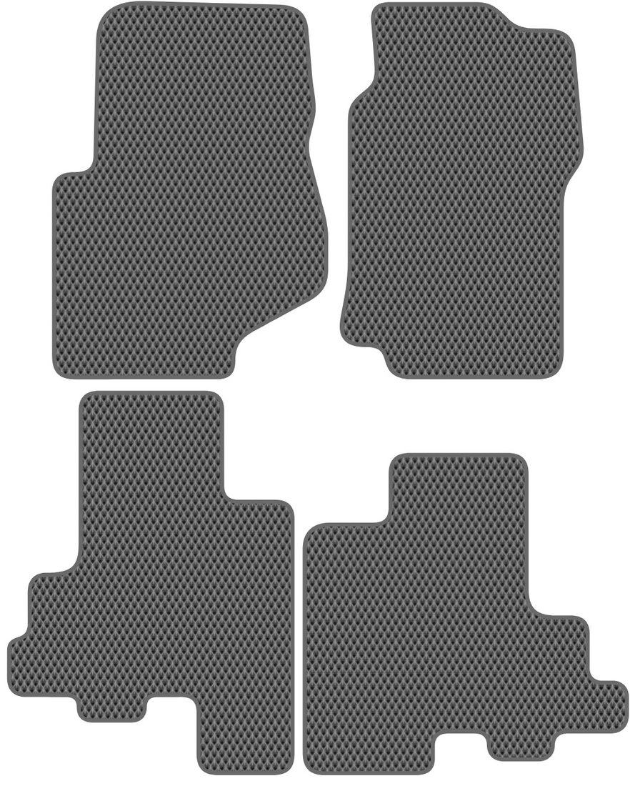 

Комплект ковриков для авто Alicosta Chevrolet TrailBlazer I (suv / GMT360) 2001 - 2010 (серый, ромб)