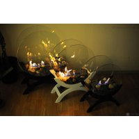 Биокамин ZeFire Iris средний светлый