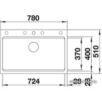 Кухонная мойка Blanco Etagon 8 (жемчужный) 525190