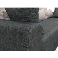 Угловой диван Mebelico Майами 15 114891 (правый, рогожка, серый)