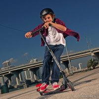Двухколесный детский самокат Oxelo DTX SCOOTER