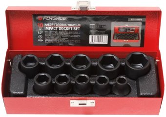 Набор трещотка с головками FORSAGE F-4101-5MPB (10 предметов)