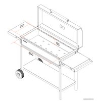 Мангал для дачи Gratar МАН 305