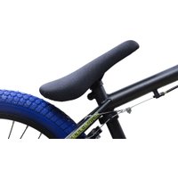 Велосипед Stark Madness BMX 1 2025 (графит матовый/желтый/синий)