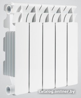 Алюминиевый радиатор Nova Florida Big B24 350/100 White (8 секций)