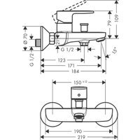 Смеситель Hansgrohe Vernis 71440000