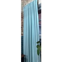 Комплект штор КронасМАрт Блэкаут 150x250 (2 шт, мятный)