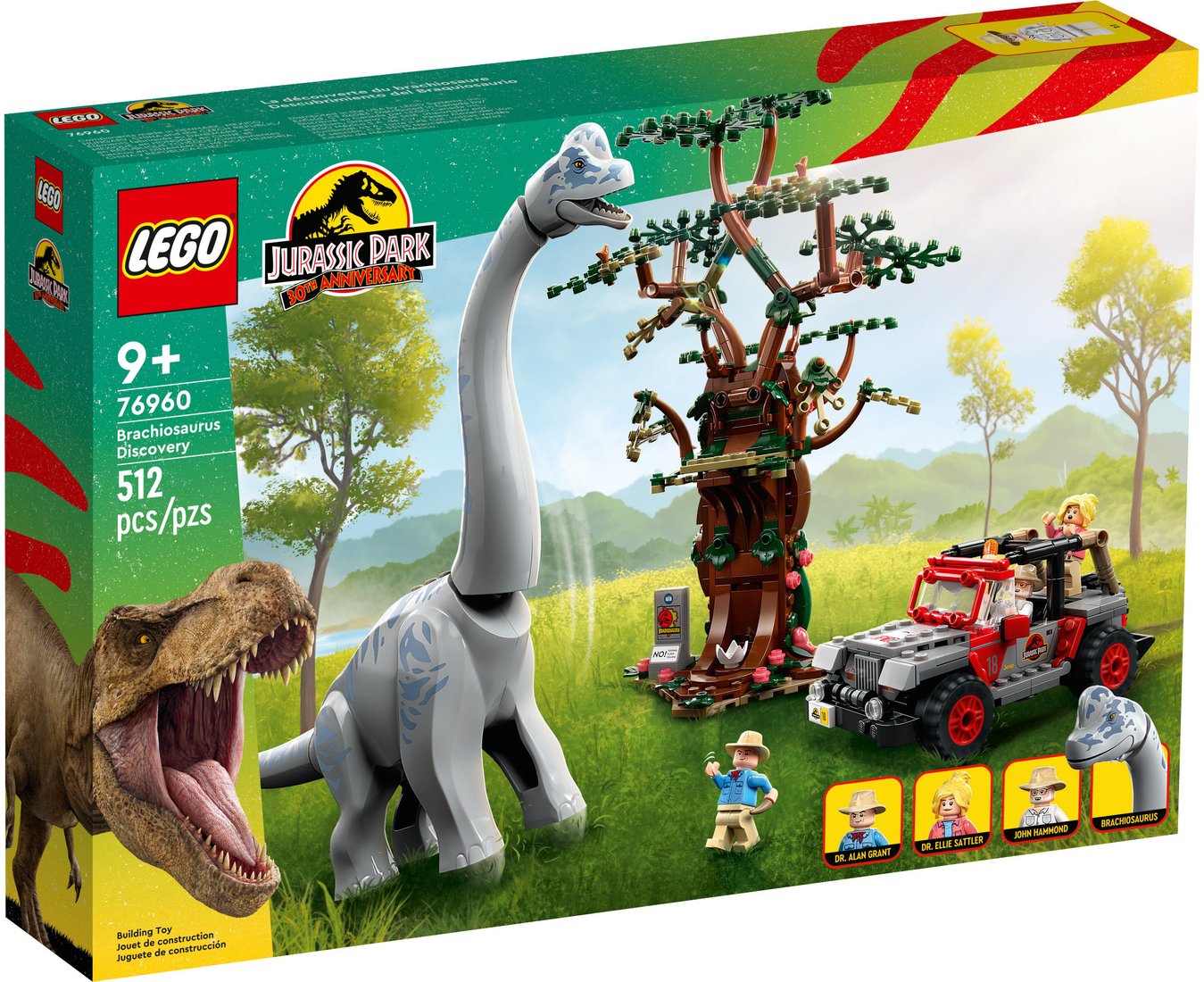 

Конструктор LEGO Jurassic World 76960 Встреча с Брахиозавром