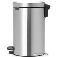 Мусорное ведро Brabantia Pedal Bin NewIcon 12 л (стальной матовый)