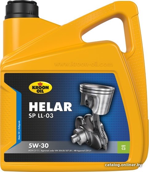 Моторное масло Kroon Oil Helar SP 5W-30 LL-03 4л