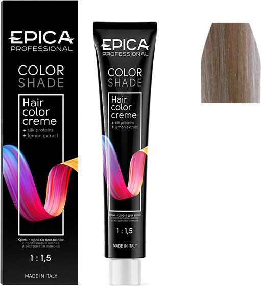 

Крем-краска Epica Professional Colorshade 10.12 светлый блондин перламутровый (100 мл)