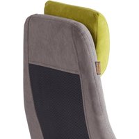 Офисное кресло TetChair Aviator (флок, ткань, олива/серый, 6/7/W-12)