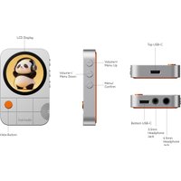 Портативный усилитель Fosi Audio MD3 (серебристый)