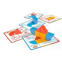 Развивающая игра Geomag Магнитные кубики фигуры и карточки GM302