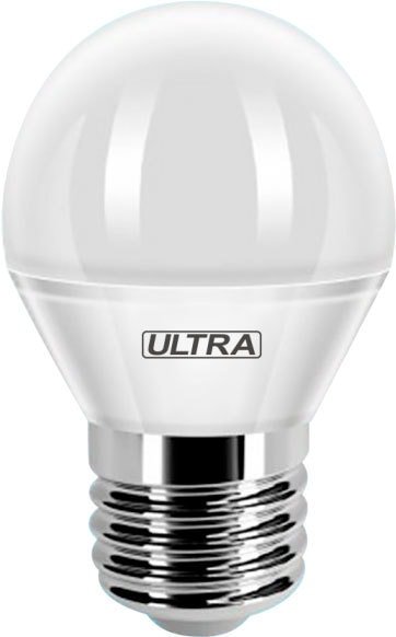 

Светодиодная лампочка Ultra LED G45 E27 7 Вт 3000 К [LEDG457WE273000K]
