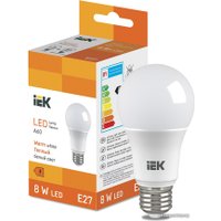 Светодиодная лампочка IEK LED Bulb A60 710lm 3000K E27
