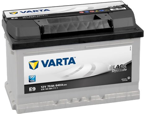 

Автомобильный аккумулятор Varta Black Dynamic E9 570 144 064 (70 А/ч)