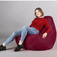 Кресло-мешок Flagman Груша Макси Г2.1-16 (бордовый)