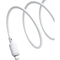 Кабель Baseus Silky Series Fast Charging Cable USB Type-A - Lightning (1 м, белый)