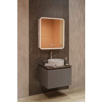 Silver Mirrors Шкаф с зеркалом для ванной Фиджи 60 3 LED-00002859 (левый)