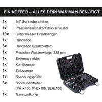 Набор домашнего мастера Scheppach WZB120-BE 58093069944 (97 предметов)