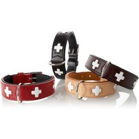Ошейник Hunter Collar Swiss 41955 (50/S-M, красный/черный)