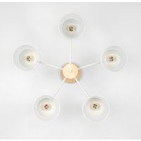 Подвесная люстра Sundays Home R-25 6211 (с лампами Е27 12W 4100K 5шт)