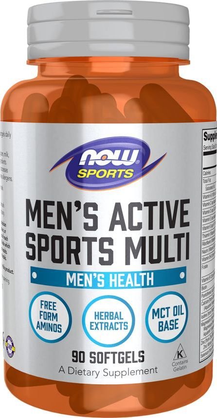 Комплекс Now Foods Men's Active Sports (180 капсул)