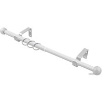 Карниз для штор Legrand Шар раздвижной 1.2-2.1м 1-но рядный 58 073 117 (белый)