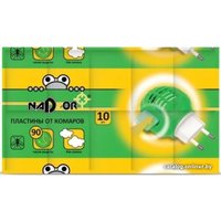 Пластина от насекомых Nadzor ITM003P Пластины от комаров без запаха 10 шт