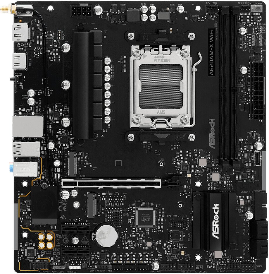 

Материнская плата ASRock A620AM-X WiFi