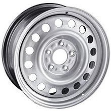 

Штампованные диски TREBL 40030 16x6.5" 5x139.7мм DIA 98.6мм ET 40мм Silver
