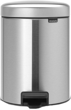 

Мусорное ведро Brabantia Pedal Bin NewIcon 5 л (стальной матовый)