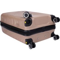 Чемодан-спиннер Pride РР-203 (S, капучино)