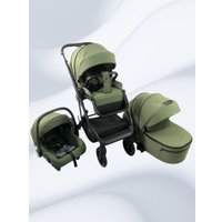 Универсальная коляска Chiccolino Platinum (3 в 1, зеленый)