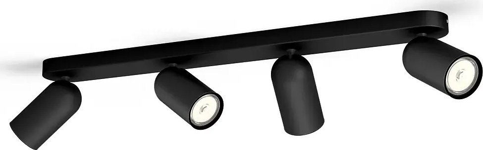 

Спот Philips Pongee Bar/Tube Black 4xNW 230V 915005531601