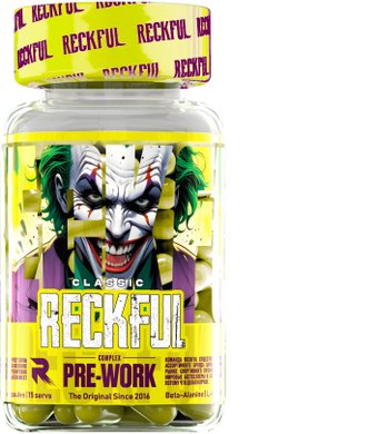 Предтренировочный комплекс Reckful Pre-workout (45 капсул)