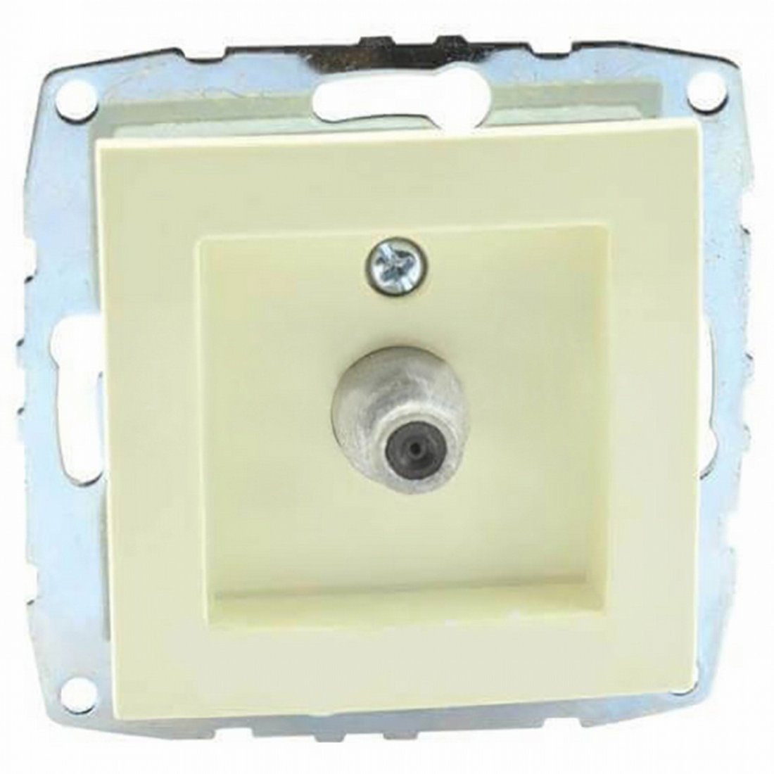 

Розетка телевизионная Mono Electric 500-001705-138 (кремовый)