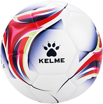 Футбольный мяч Kelme Sticker Football Ball 8301QU5021-107 (размер 5, белый/бордовый)