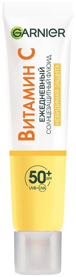 

Флюид солнцезащитный Garnier Флюид Невидимая защита с витамином С SPF50 (40 мл)