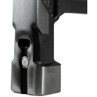 Молоток Berger Гвоздодер цельнокованый 450г BG1527 (магнит, 2-компонентная рукоятка)