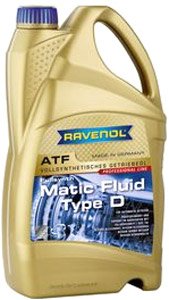 

Трансмиссионное масло Ravenol ATF Matic Fluid Type D 5л