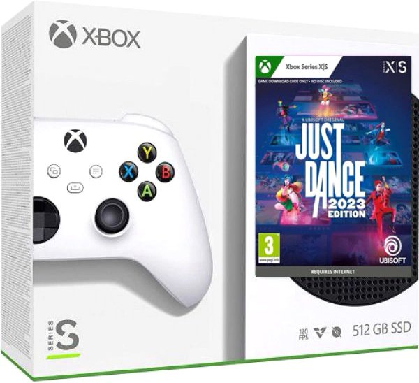

Игровая приставка Microsoft Xbox Series S Just Dance 2023 512GB