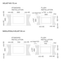 Варочная панель Elica Nikolatesla Velvet BL/A/60 PRF0196869