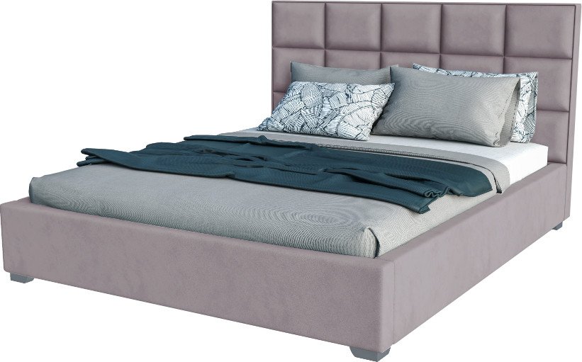 

Кровать Elmax Барлетта 140x200 с ПМ Газ-лифт Континентальная рама (Glory 17)