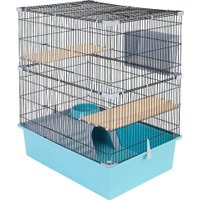 Клетка Дарэленд Craft 60 Шиншилла-2 43062бирюз-черн