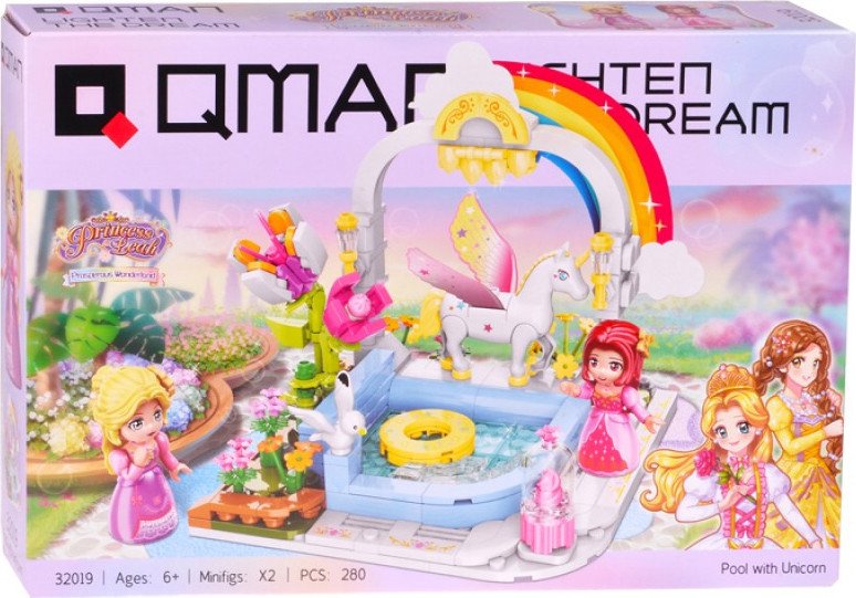 

Конструктор Qman Pool with Unicorn 32019