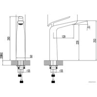 Смеситель Lemark Melange LM4909CW